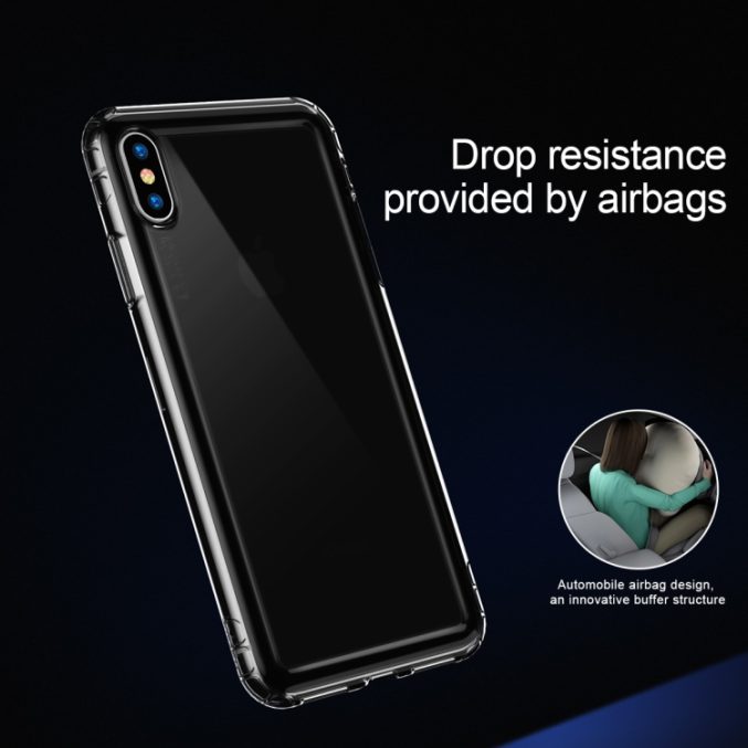 Baseus Airbags TPU-deksel for iPhone XS - Bilde 3