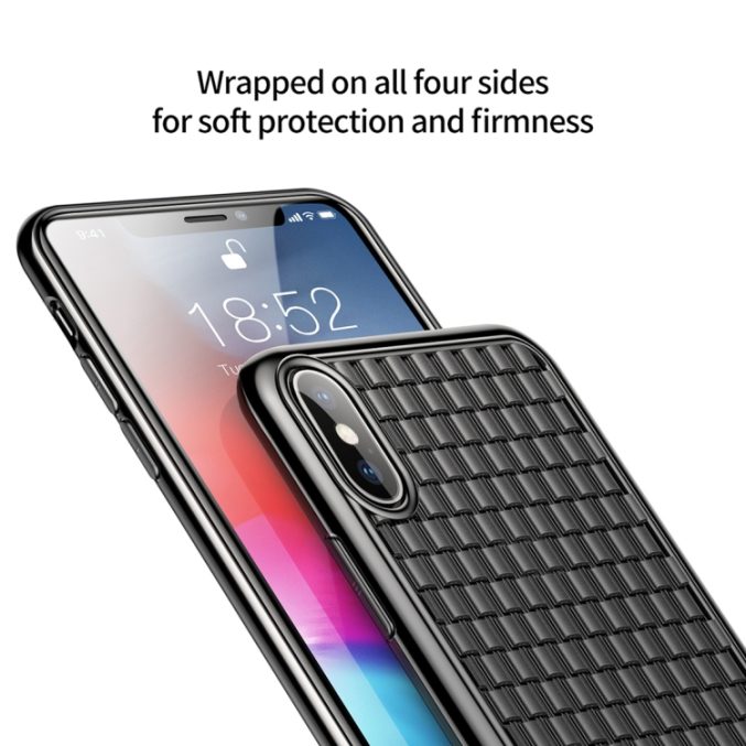 Baseus ultratynt TPU-deksel for iPhone XS Max - Bilde 8