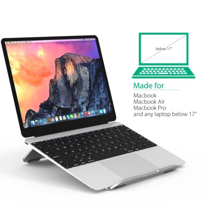 Stativ for Mac og laptops opp til 17" (sølv) - Bilde 9