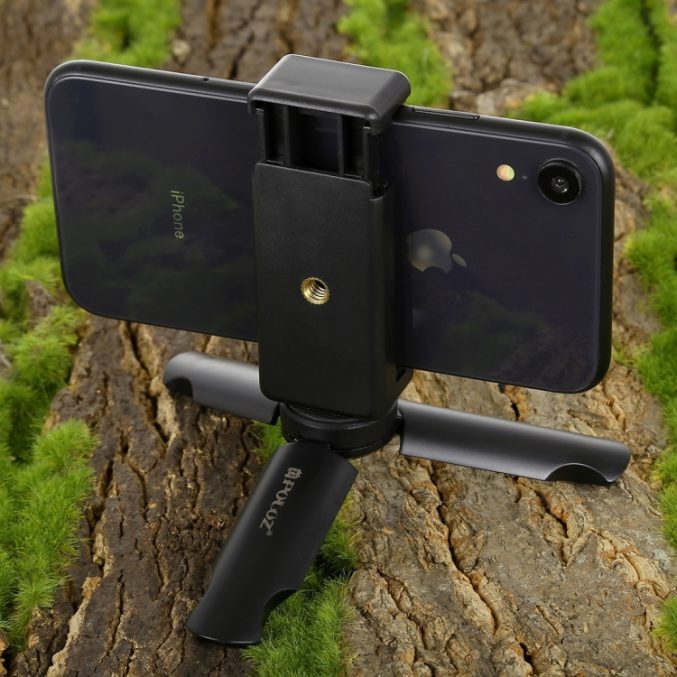 PULUZ Mini tripod med universalbrakett for telefon - Bilde 11
