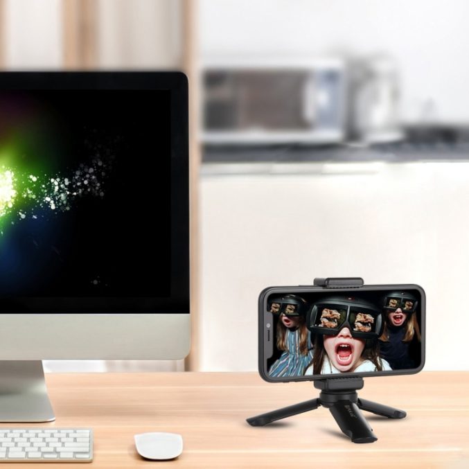 PULUZ Mini tripod med universalbrakett for telefon - Bilde 13