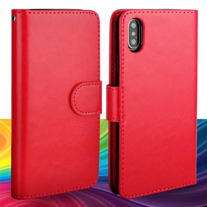 Lommebok med magnetdeksel for iPhone XS Max - Bilde 7