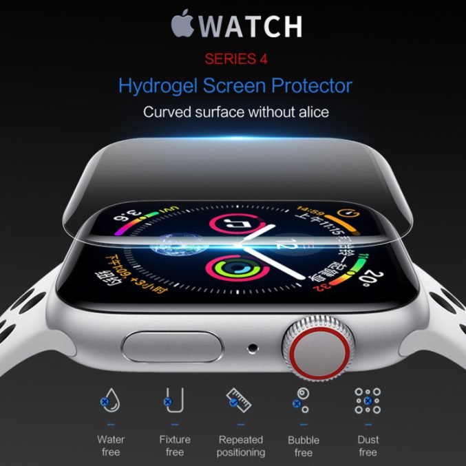 ROCK 0.18mm skjermbeskytter for Apple Watch 40/41 mm (2 stk) - Bilde 2