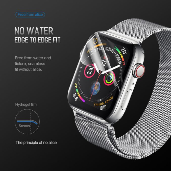 ROCK 0.18mm skjermbeskytter for Apple Watch 40/41 mm (2 stk) - Bilde 7