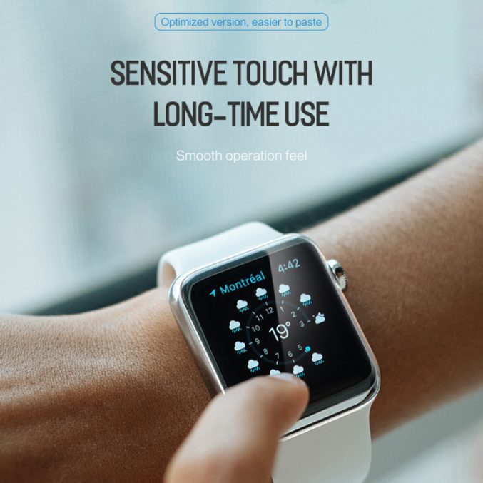 ROCK 0.18mm skjermbeskytter for Apple Watch 40/41 mm (2 stk) - Bilde 9