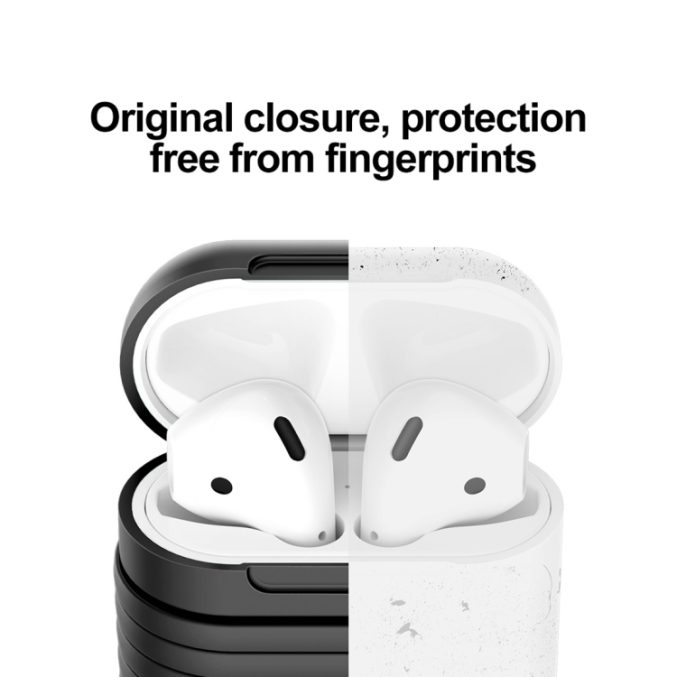 Baseus etui for Apple AirPods 1 / 2 med magnetisk strap - Bilde 12
