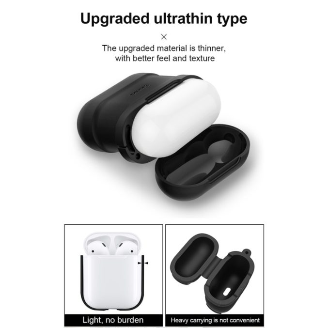 Baseus etui for Apple AirPods 1 / 2 med magnetisk strap - Bilde 14