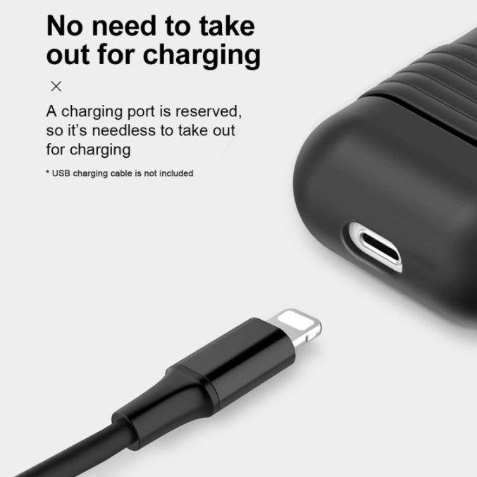 Baseus etui for Apple AirPods 1 / 2 med magnetisk strap - Bilde 15