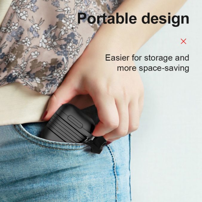 Baseus etui for Apple AirPods 1 / 2 med magnetisk strap - Bilde 2