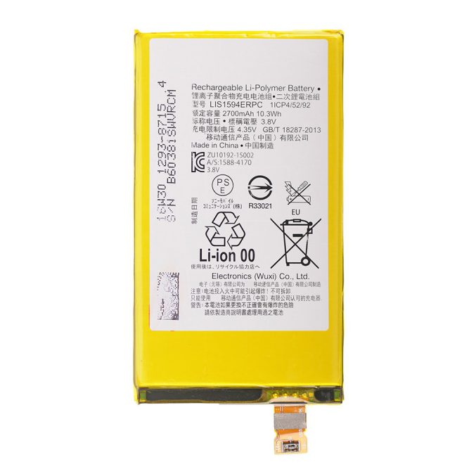 Batteri, Sony Z5 Compact