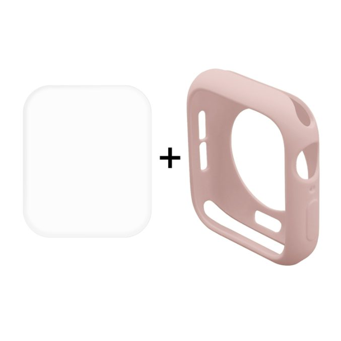 2 i 1 Skjermbeskytter med ramme til Apple Watch 44 mm - Bilde 15