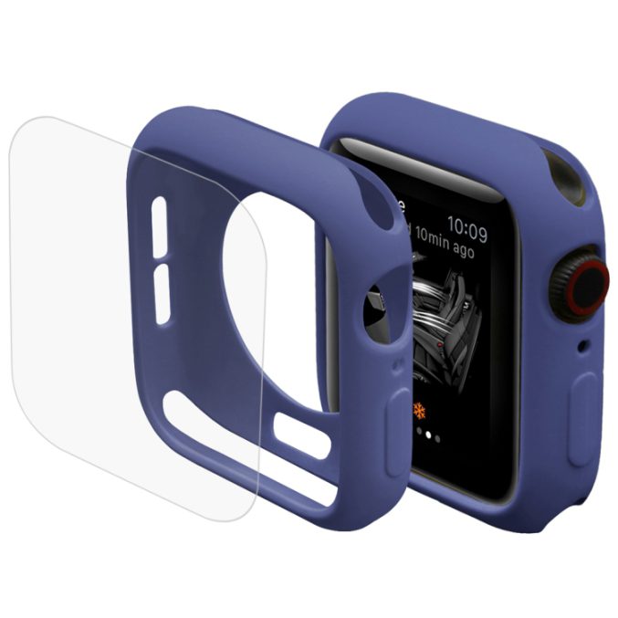 2 i 1 Skjermbeskytter med ramme til Apple Watch 44 mm - Bilde 6