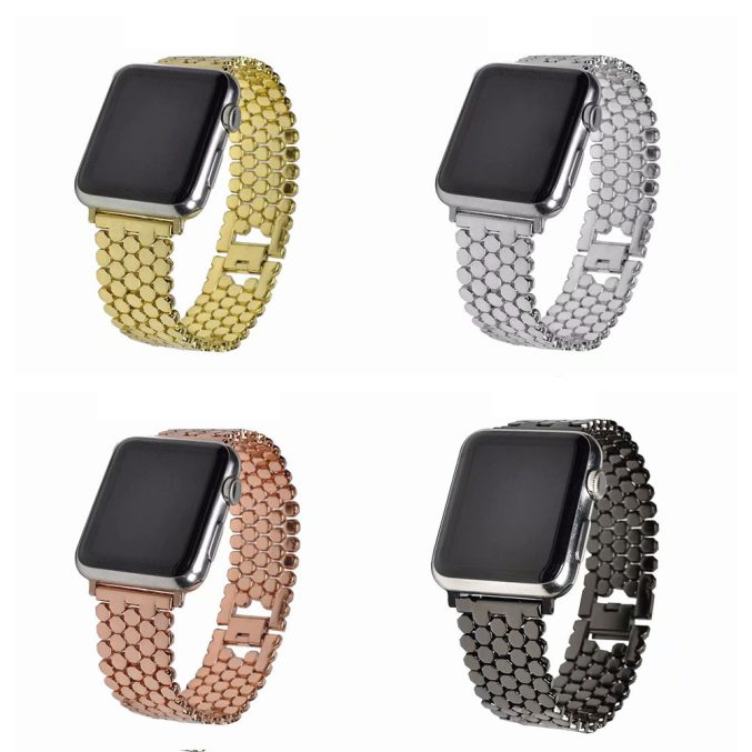 Klokkereim med steiner for Apple Watch Ultra 49 / 45 / 44 mm - Bilde 5