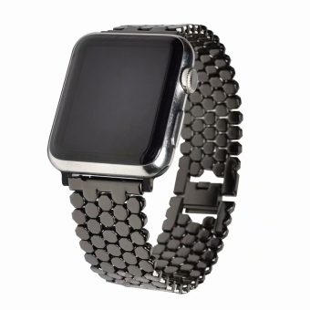 Klokkereim med steiner for Apple Watch Ultra 49 / 45 / 44 mm - Sort