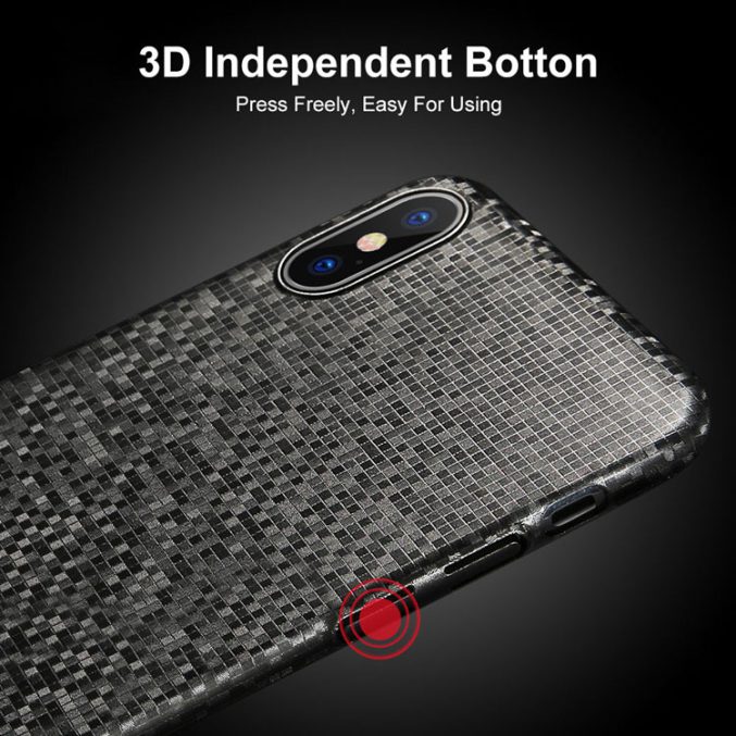 FLOVEME deksel med mosaikkmønster for iPhone X/XS - Bilde 5