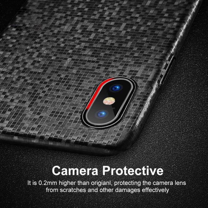 FLOVEME deksel med mosaikkmønster for iPhone X/XS - Bilde 6