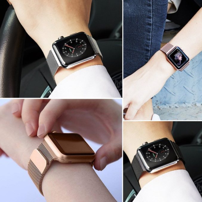 Milanese Loop klokkereim Apple Watch Ultra 49 / 45 / 44 mm - Bilde 45