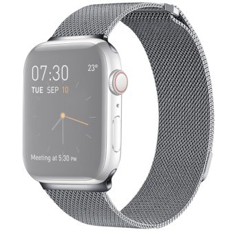 Milanese Loop klokkereim Apple Watch Ultra 49 / 45 / 44 mm - Grå