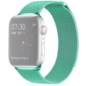Milanese Loop klokkereim Apple Watch Ultra 49 / 45 / 44 mm - Mintgrønn