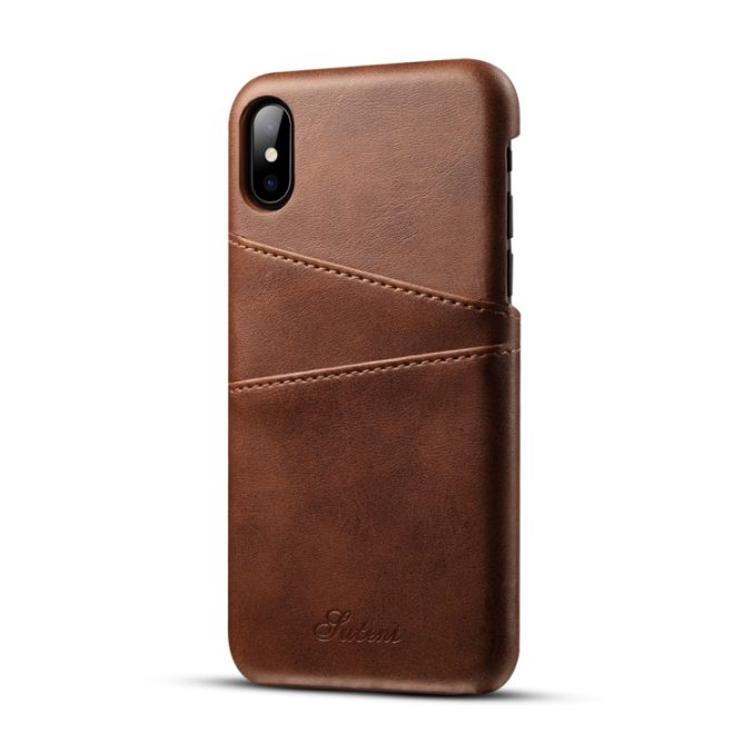 Suteni deksel med kortlommer for iPhone X/XS - Bilde 22