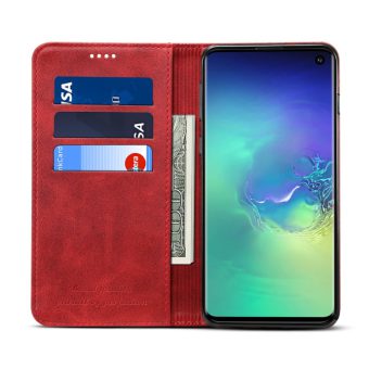 Suteni lommebokholder for Samsung Galaxy S10 - Rød