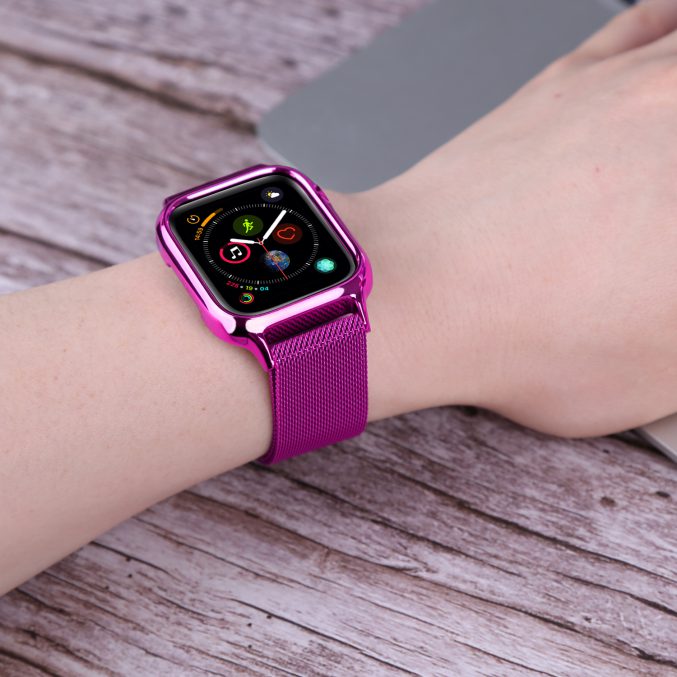 Milanese Klokkereim Apple Watch 44 mm med beskyttelsesramme - Bilde 41