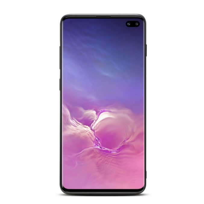 PU + TPU beskyttelsesetui med kortspor for Samsung Galaxy S10 - Bilde 3