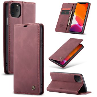 CaseMe Lommebok for iPhone 11 Pro - Vin rød