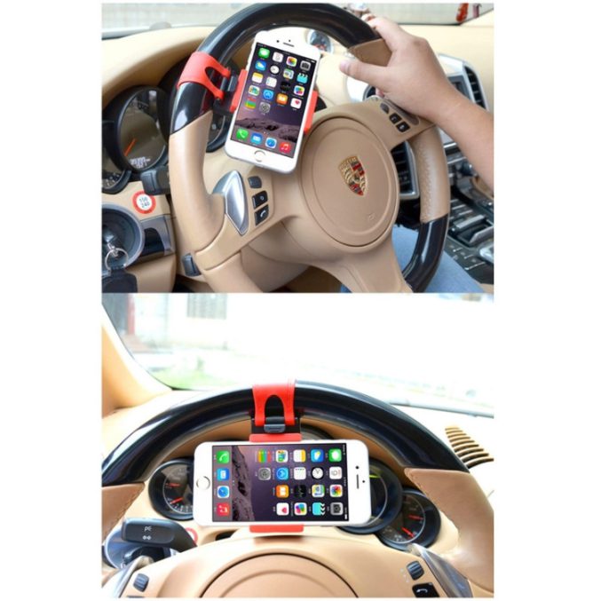 Universal mobilholder til ratt - Bilde 11