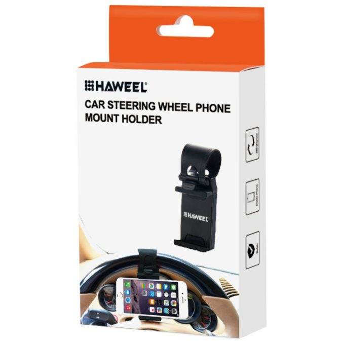 Universal mobilholder til ratt - Bilde 8