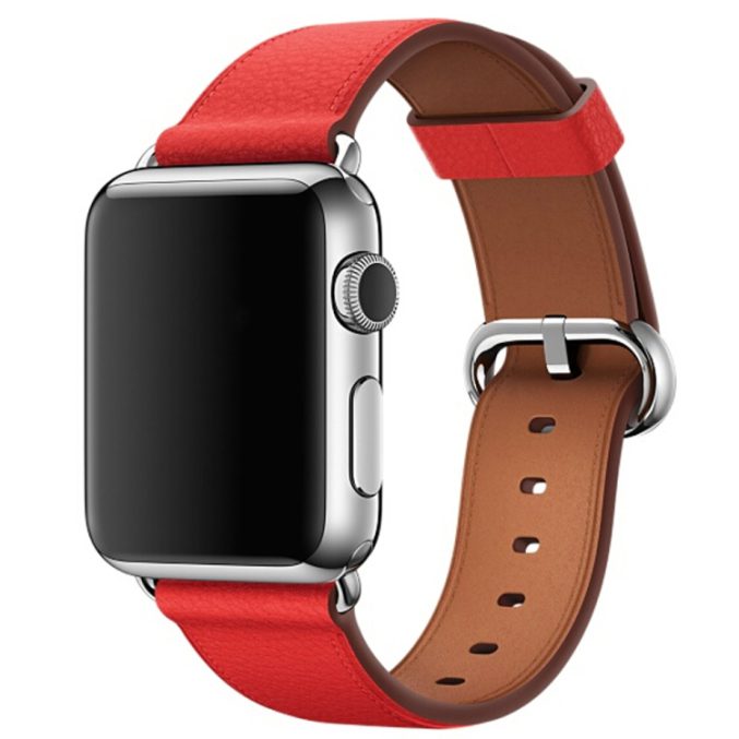 Klassisk Klokkereim i lær for Apple Watch 41 / 40 / 38 mm - Bilde 22