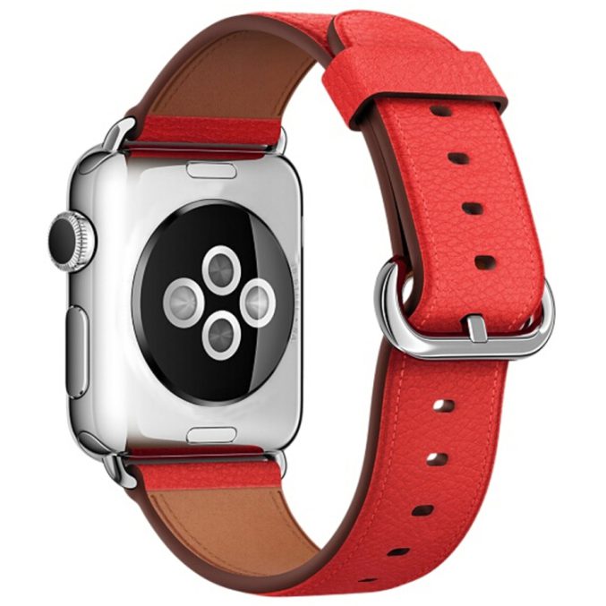 Klassisk Klokkereim i lær for Apple Watch 41 / 40 / 38 mm - Bilde 24