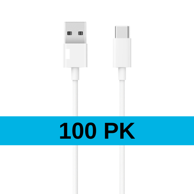 100 pk USB-C kabel (1m)