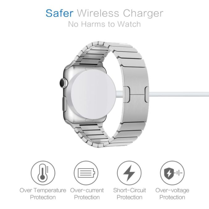 USB-C Apple Watch magnetisk ladekabel (30cm) - Bilde 2