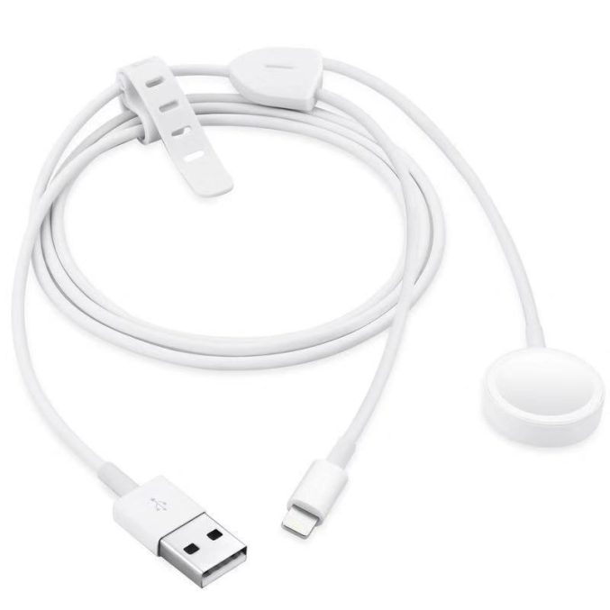 2 i 1 magnetisk ladekabel for Apple Watch og Lightning 2A - Bilde 13