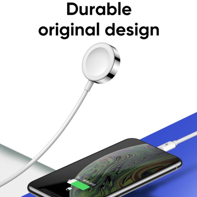 2 i 1 magnetisk ladekabel for Apple Watch og Lightning 2A - Bilde 2