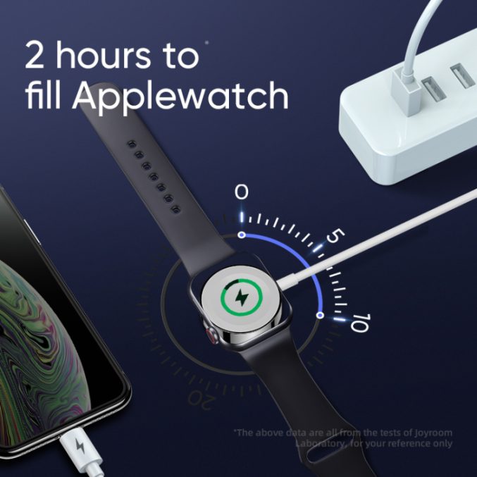 2 i 1 magnetisk ladekabel for Apple Watch og Lightning 2A - Bilde 7