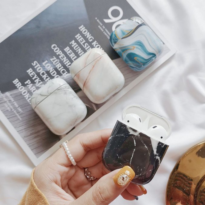 Marmor beskyttelsesetui til Apple AirPods 1/2