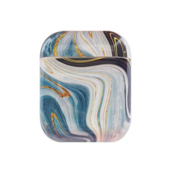 Marmor beskyttelsesetui til Apple AirPods 1/2 - Cyan