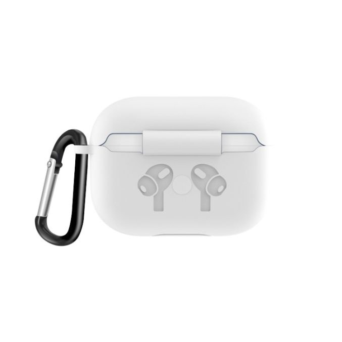 Silikon flip cover med anti-drop spenne for AirPods Pro - Bilde 5