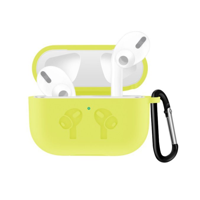 Silikon flip cover med anti-drop spenne for AirPods Pro - Bilde 2