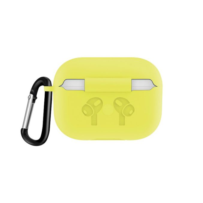 Silikon flip cover med anti-drop spenne for AirPods Pro - Bilde 3