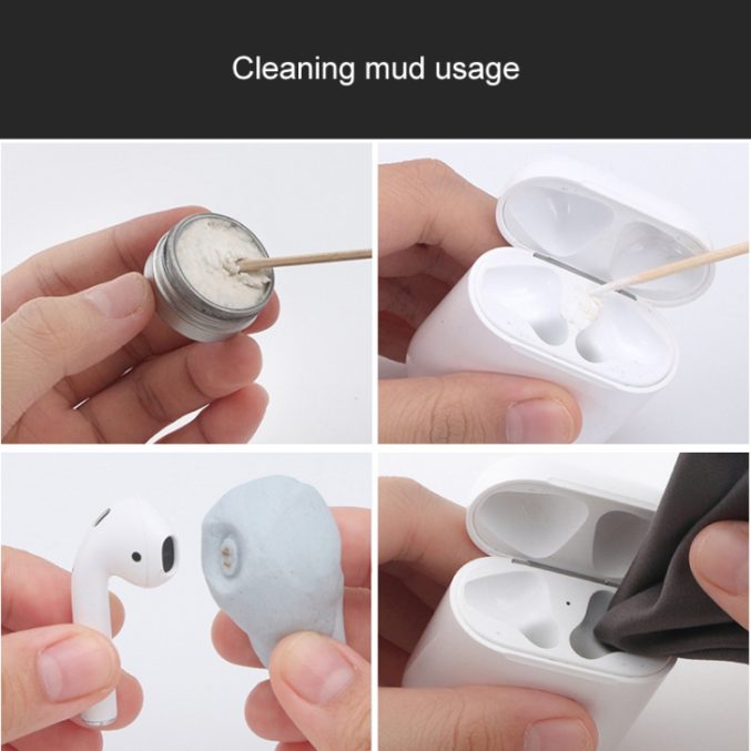 Komplett Rensesett til Apple AirPods - Bilde 6