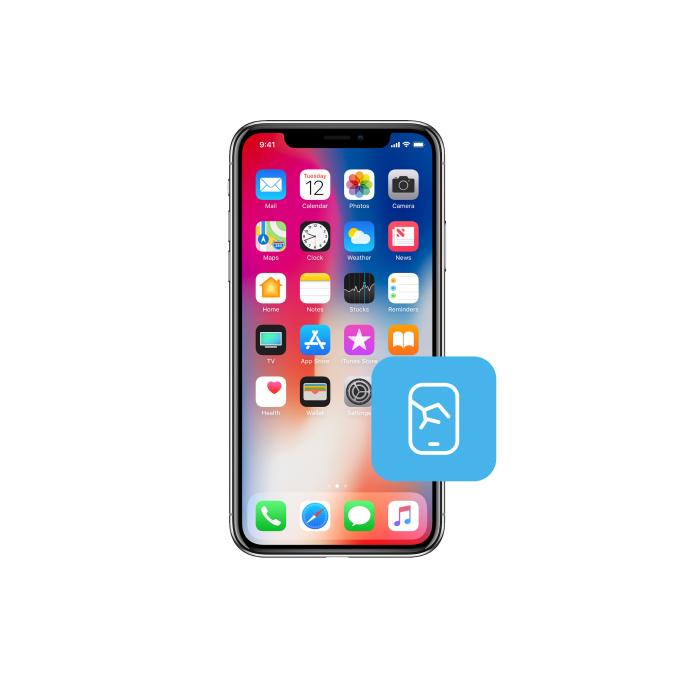 Bytte skjerm (OLED/LCD og glass) på iPhone X