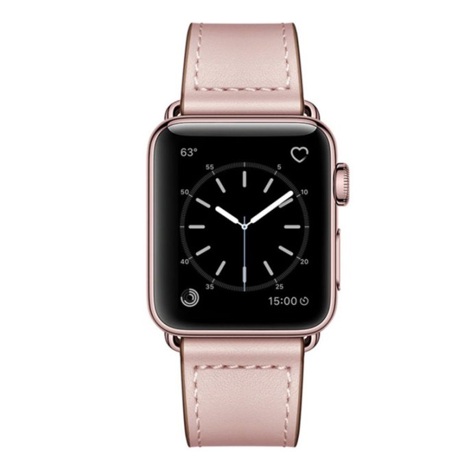 Lærbånd for Apple Watch 41 / 40 / 38 mm - Bilde 16