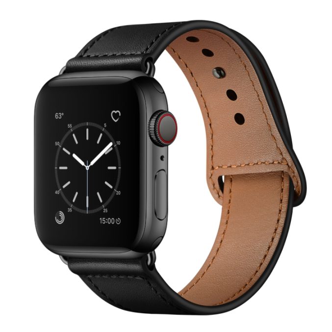 Lærbånd for Apple Watch 41 / 40 / 38 mm - Bilde 10
