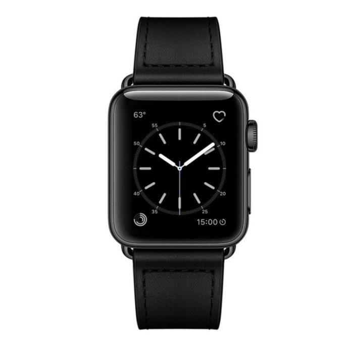 Lærbånd for Apple Watch 41 / 40 / 38 mm - Bilde 11