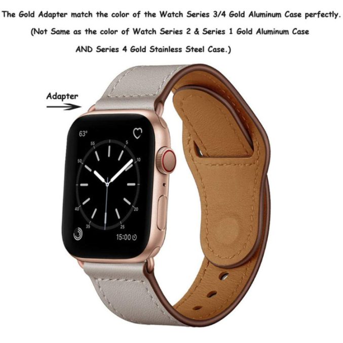 Lærbånd for Apple Watch Ultra 49 / 45 / 44  mm - Bilde 9