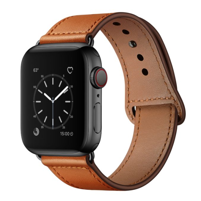 Lærbånd for Apple Watch 41 / 40 / 38 mm - Bilde 20