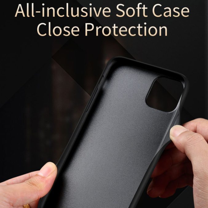 Enkelt lærdeksel for iPhone 11 Pro - Bilde 3